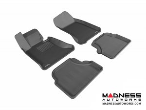 BMW 5 Series Floor Mats (Set of 4) - Black by 3D MAXpider - E60 Sedan